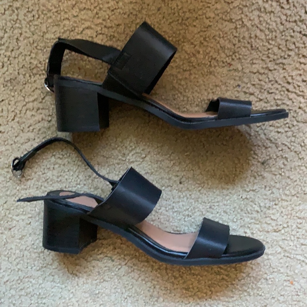 Black heels